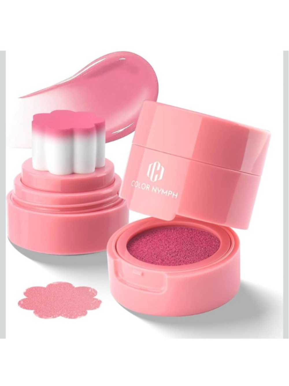 Color Nymph Liquid Blush Stamp - Multi-Use Face Blusher - Misty Rose